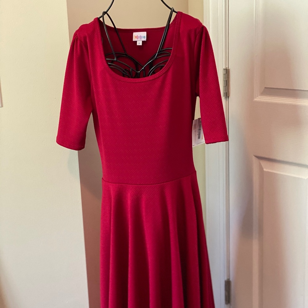 LuLaRoe Red Medium Nicole